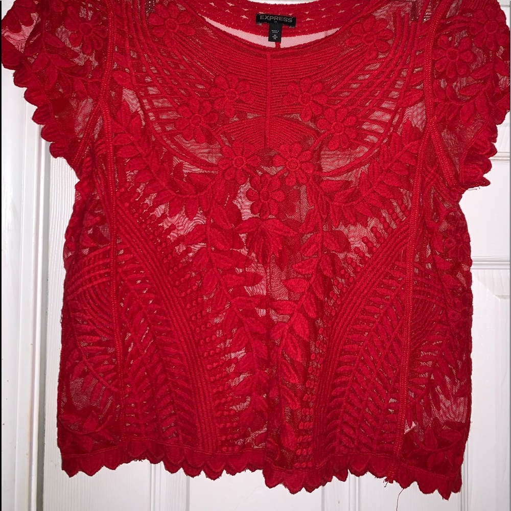 Lace T-shirt